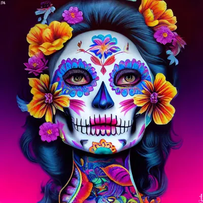 sugar skull #138