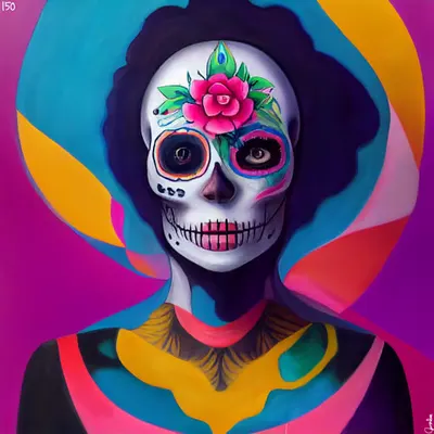 sugar skull #150