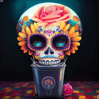 sugar skull #160