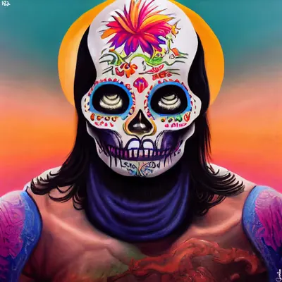 sugar skull #182