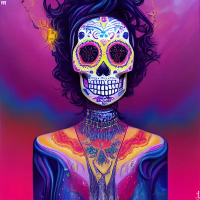 sugar skull #189