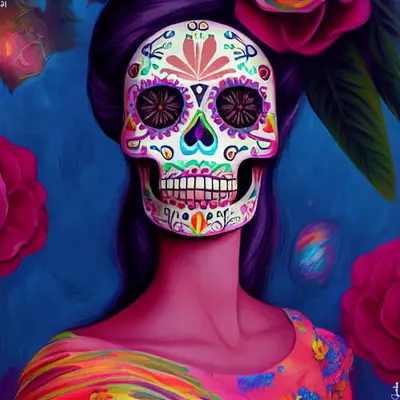 sugar skull #21