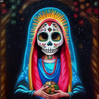 sugar skull #201