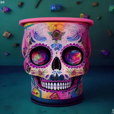 sugar skull #210