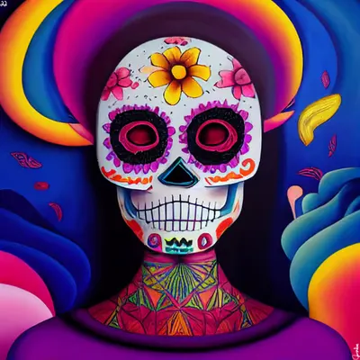 sugar skull #22