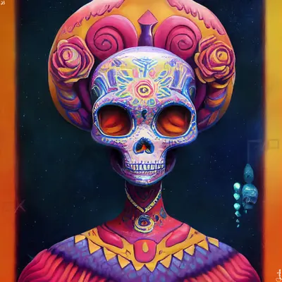 sugar skull #23