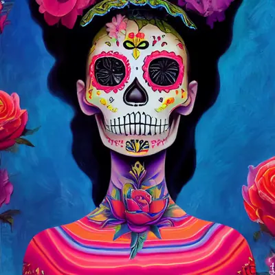sugar skull #32