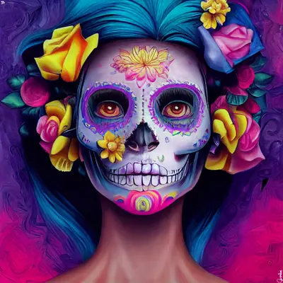 sugar skull #33