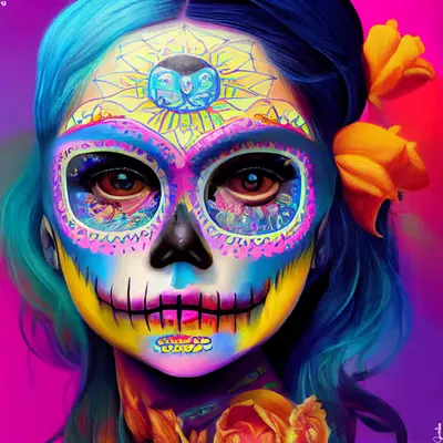 sugar skull #42