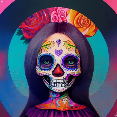 sugar skull #46