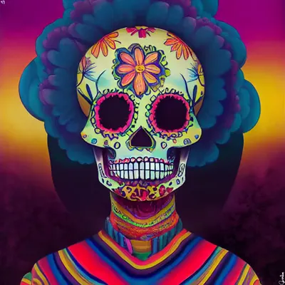 sugar skull #47