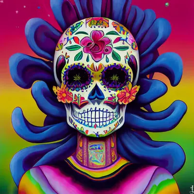 sugar skull #51