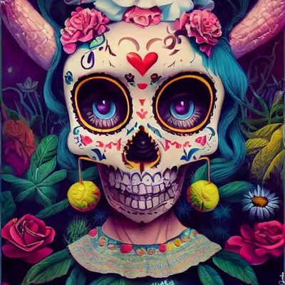 sugar skull #54