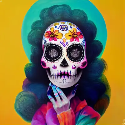 sugar skull #81
