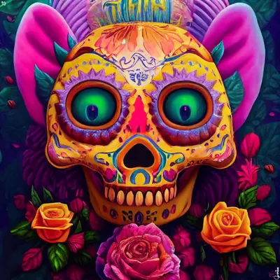 sugar skull #90