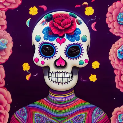 sugar skull #10