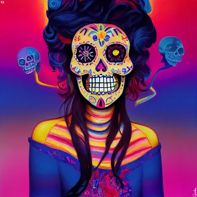 sugar skull #92