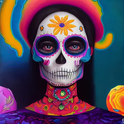 sugar skull #98