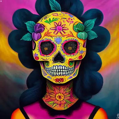 sugar skull #99