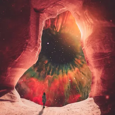 the universe is always looking 𓁿