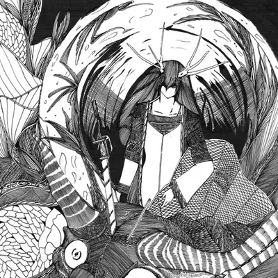 Things born from a black cocoon