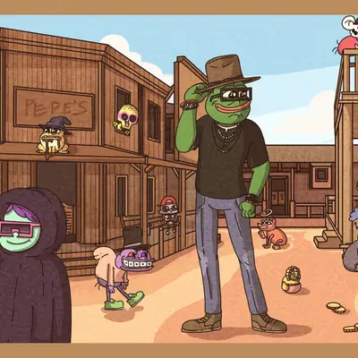 Kosher Pepe Cowboy #1