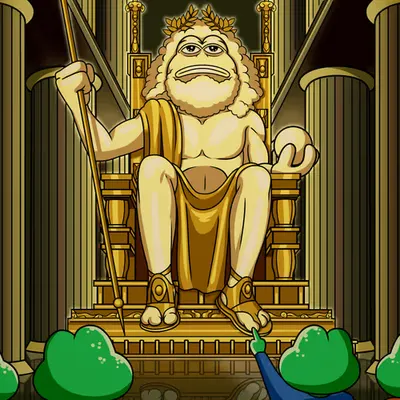 The Statue of Pepe Zeus