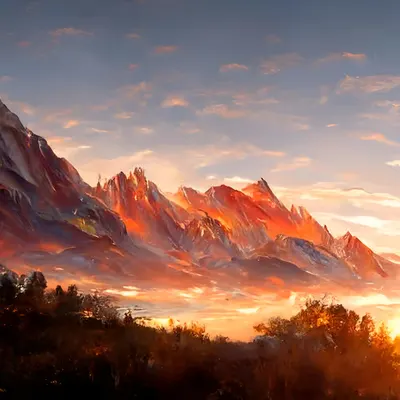 Mountain Sunset