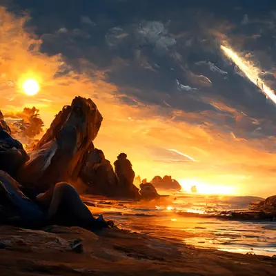 Beach Sunset