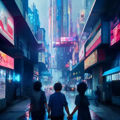 Cyberpunk Family