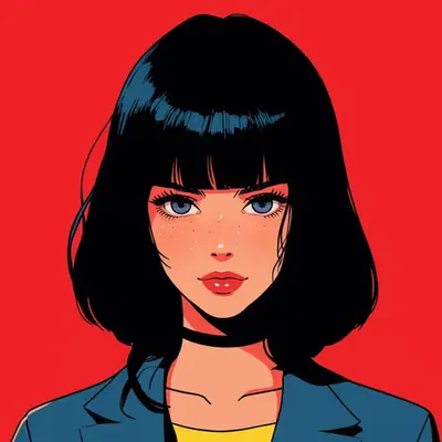 80's girl anime V1