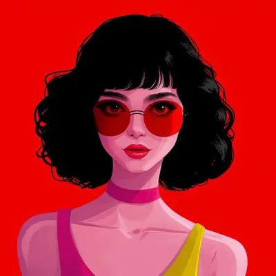 80's girl anime V2