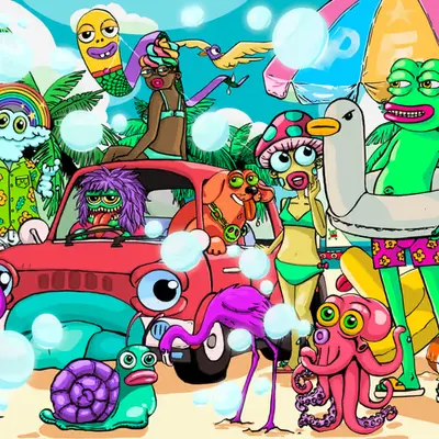 🐸Pepe on the beach🐸