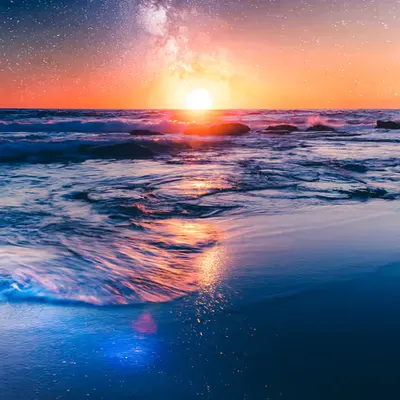 Into the blue hour