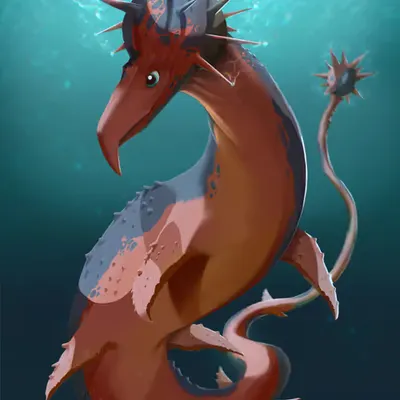 Elecdragoon - Water and Electric Type