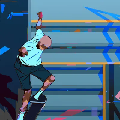 Skateboarding