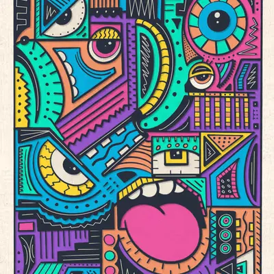 Abstract Pop Thought