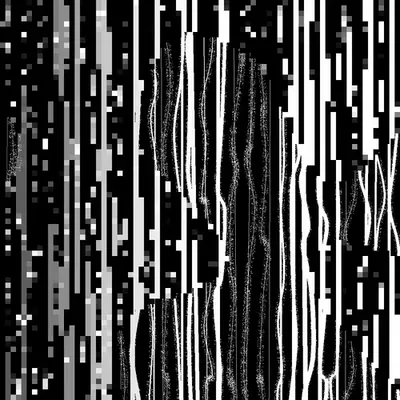 Distorted Lines Study #4