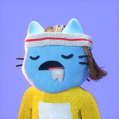 Cool Cat 3D #452