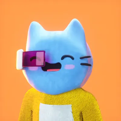 Cool Cat 3D #171
