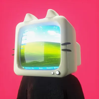 Cool Cat 3D #549