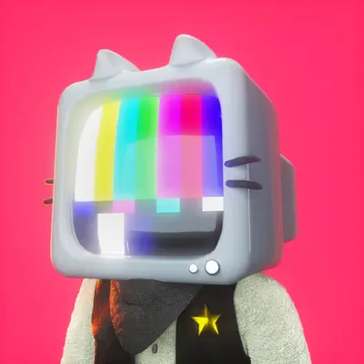 Cool Cat 3D #7051