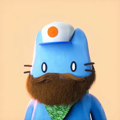 Cool Cat 3D #8199