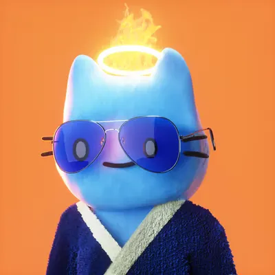 Cool Cat 3D #7665