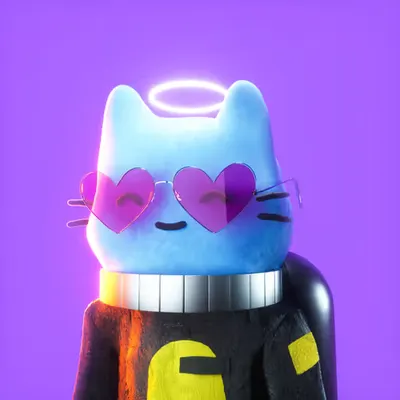Cool Cat 3D #3148