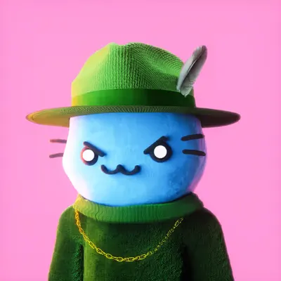 Cool Cat 3D #1814