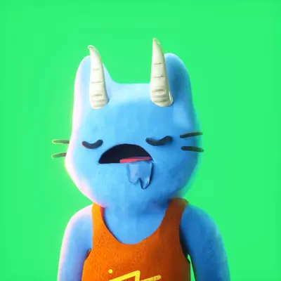 Cool Cat 3D #2208