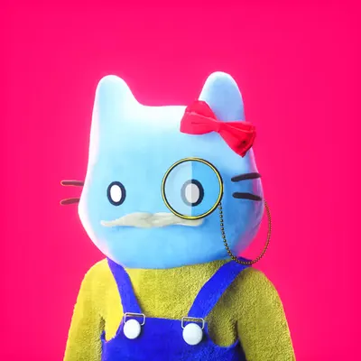 Cool Cat 3D #691
