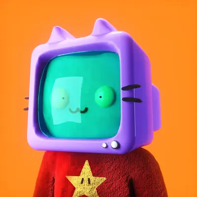 Cool Cat 3D #1435