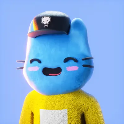 Cool Cat 3D #3163